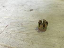 Kronenmutter, 18mm hoch / Castle nut 18mm high - Bild vergr��ern 