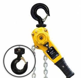 Kettenzug 0,8 T inkl. 3m Kette, Zertifikat + �berlastschutz - Bild vergr��ern 