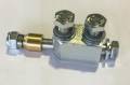 Anlenkklotz kurze Zug Druck Stange Fanggabel / Block short pulling pushing bar catch fork