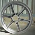 Antriebsrad mit Seilfutter gewuchtet / Drive pulley balanced with linings