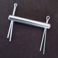 Bolzen mit 2 Splinten / Hinge pin