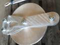 Seilflasche fliegend mit Halterung und Lager / Pulley block flying with holder and bearing