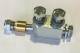 Anlenkklotz kurze Zug Druck Stange Fanggabel / Block short pulling pushing bar catch fork