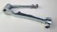 Kupplungshebel rechts montiert  / Coupling lever right assembled